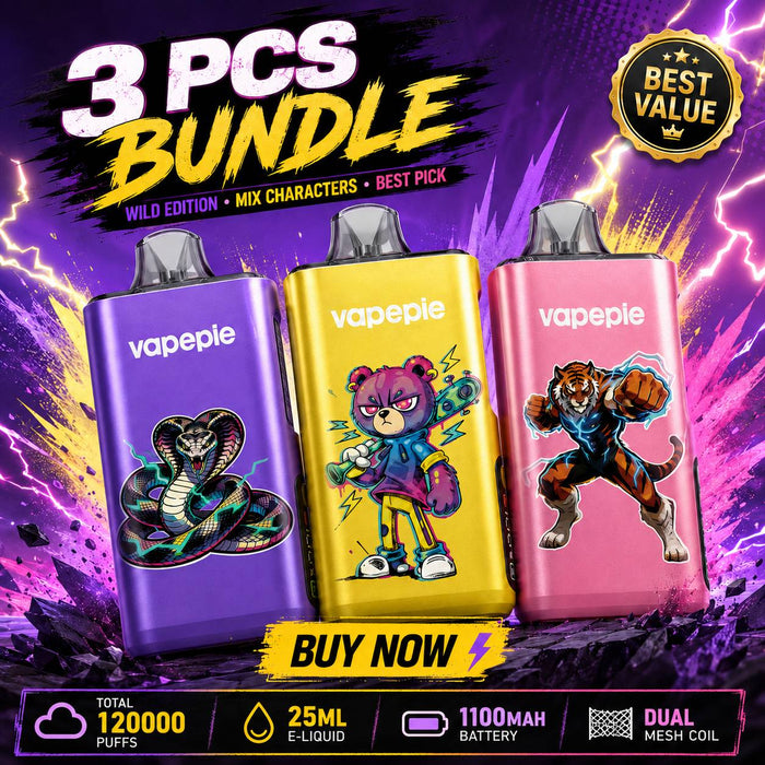 🏆Choose 3 flavors ☛ NEW-VAPEPE PRO 40000