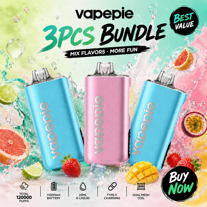 🏆Choose 3 flavors ☛ VAPEPE PRO 40000