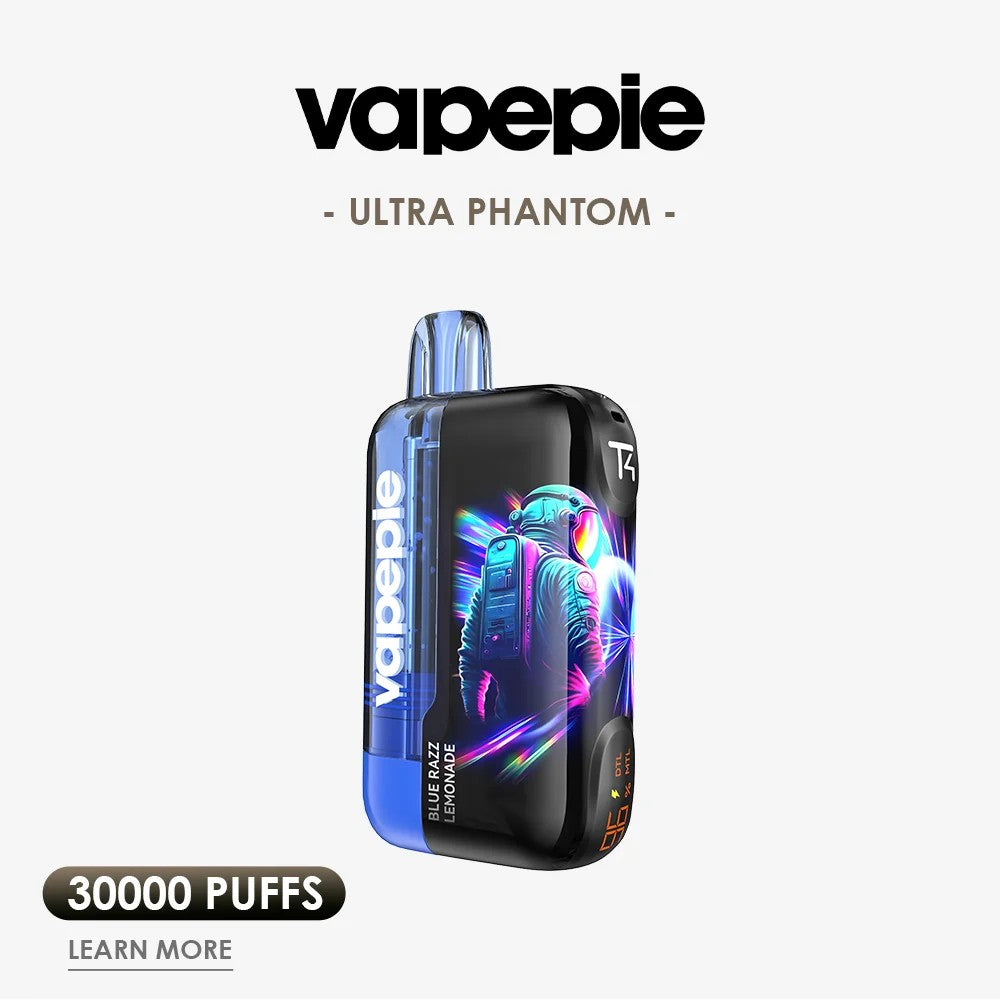 🌌 VAPEPIE x TK 🌌 Ultra Phantom 30000 PUFFS – Fresh Stock Just Arrived!💥